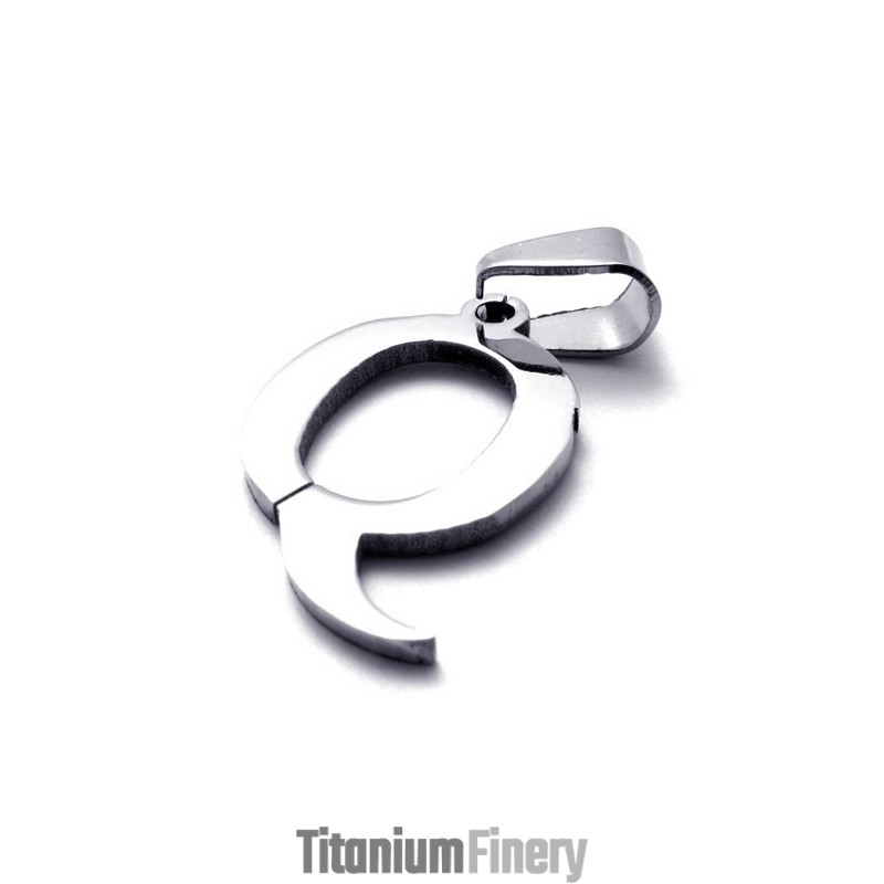 Titanium "Q" Pendant Titanium "Q" Pendant