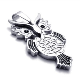 Owl Titanium Pendant
