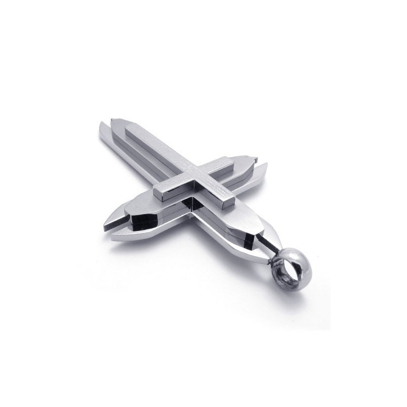 Titanium Cross Pendant
