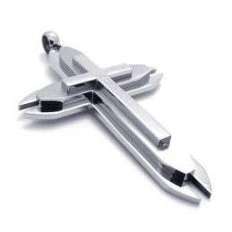 Titanium Cross Pendant