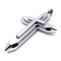 Titanium Cross Pendant