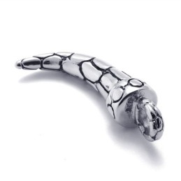 Titanium Ox Horn Pendant