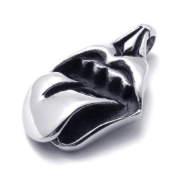 Titanium Tongue Pendant
