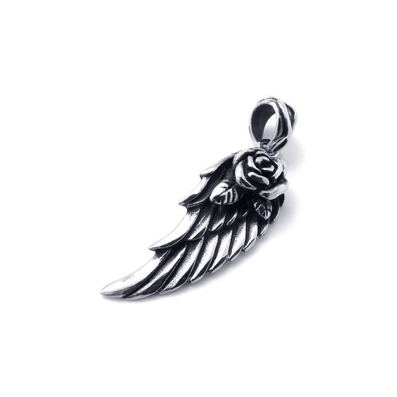 Titanium Feather Pendant Titanium Feather Pendant