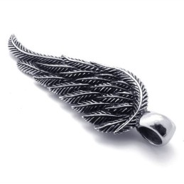 Feather Titanium Pendant