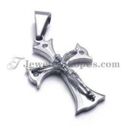 Fashion WoMen's Titanium Cross For Jesus Pendant