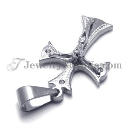 Fashion WoMen's Titanium Cross For Jesus Pendant