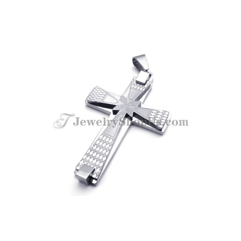 Elegant Titanium Cross Pendant Elegant Titanium Cross Pendant