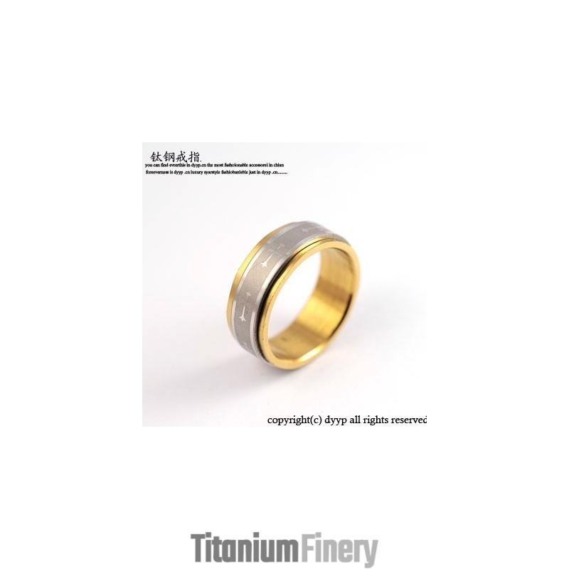 Titanium Cross Ring Titanium Cross Ring
