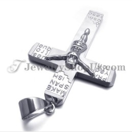 Gorgeous Titanium Cross Of Jesus Pendant