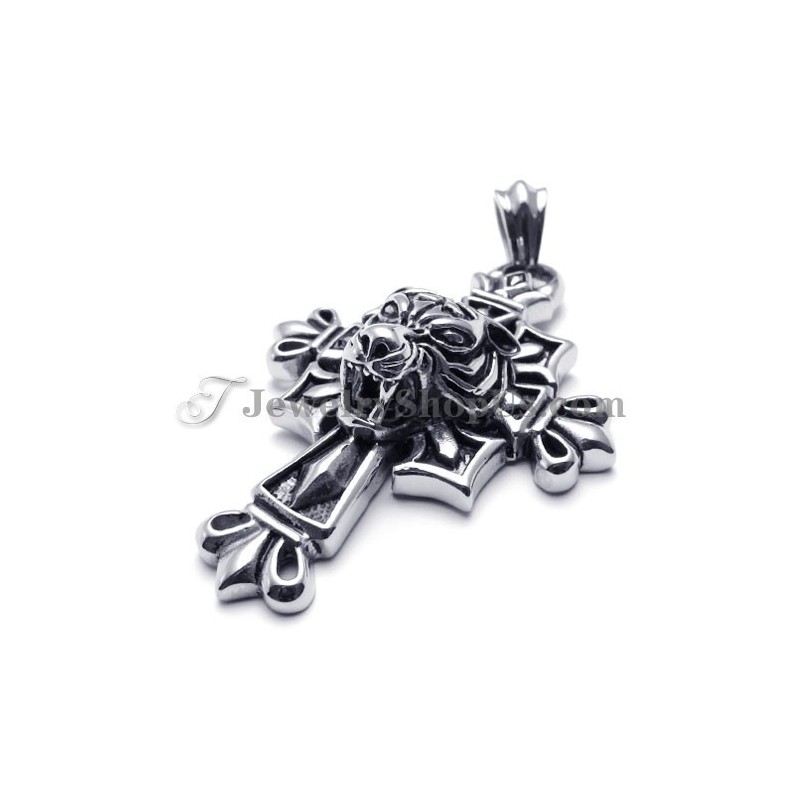 Classical Black Cross Titanium Pendant Classical Black Cross Titanium Pendant