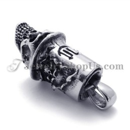 Fashion Skull And Hat Shape Titanium Pendant
