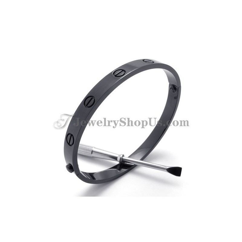 Elegant Black Titanium Bracelet For Women Elegant Black Titanium Bracelet For Women