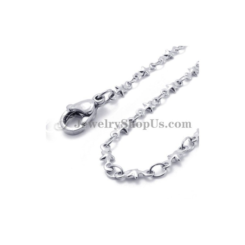Gorgeous Titanium Stars Necklace Gorgeous Titanium Stars Necklace