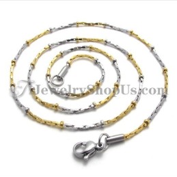 Fashion Gold Titanium WoMen's Chain