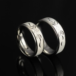 Titanium Ring Couples Pattern