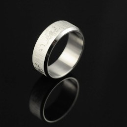 Scorpion Men's Titanium Ring