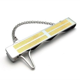 Sophisticated Technology Color Brilliancy Superior Quality Titanium Tie Clips
