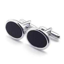 Skillful Manufacture Delicate Colors Stable Quality Titanium Cufflinks