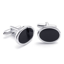 Skillful Manufacture Delicate Colors Stable Quality Titanium Cufflinks