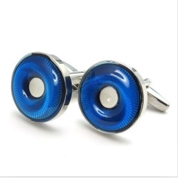 Latest Technology Beautiful In Colors Stable Quality Titanium Cufflinks