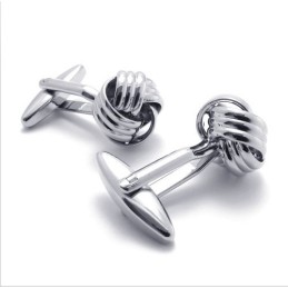 Deft Design Color Brilliancy Stable Quality Titanium Cufflinks