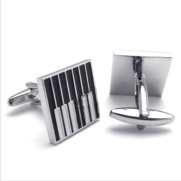 Professional Design Color Brilliancy Superior Quality Titanium Cufflinks