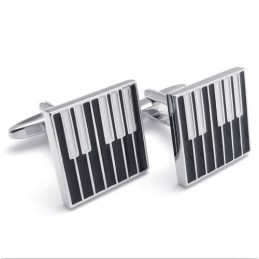 Professional Design Color Brilliancy Superior Quality Titanium Cufflinks