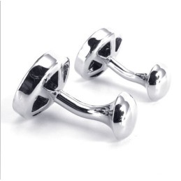 Attractive Design Delicate Colors Reliable Quality Titanium Cufflinks