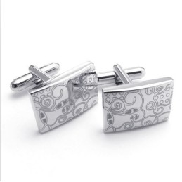 Elegant Shape Color Brilliancy Superior Quality Titanium Cufflinks