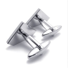 Finely Processed Delicate Colors High Quality Titanium Cufflinks