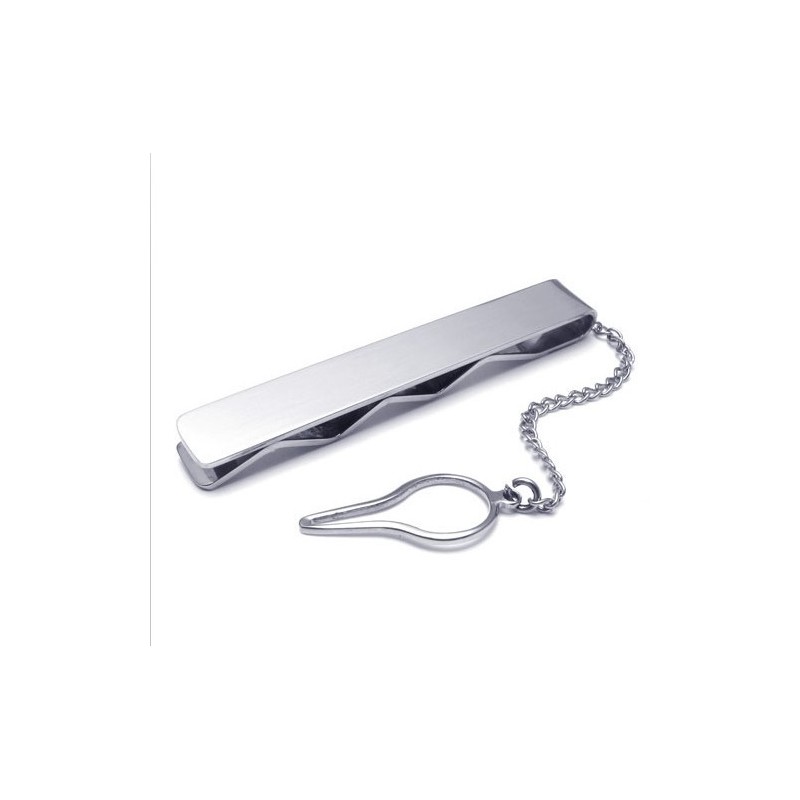 Elegant Shape Color Brilliancy Superior Quality Titanium Tie Clips