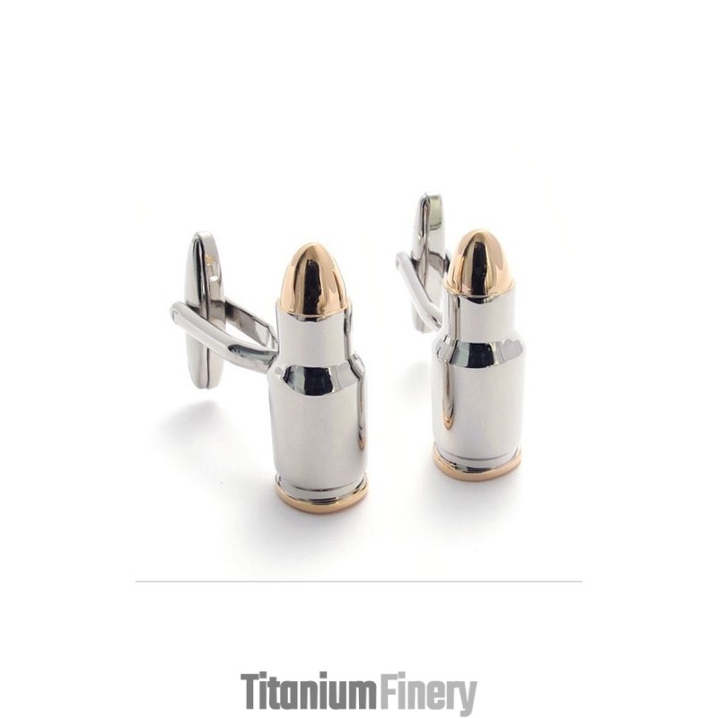 Modern Design Color Brilliancy Excellent Quality Titanium Cufflinks