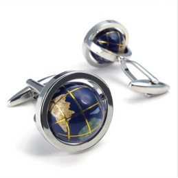 Modern Design Colorful Excellent Quality Titanium Cufflinks