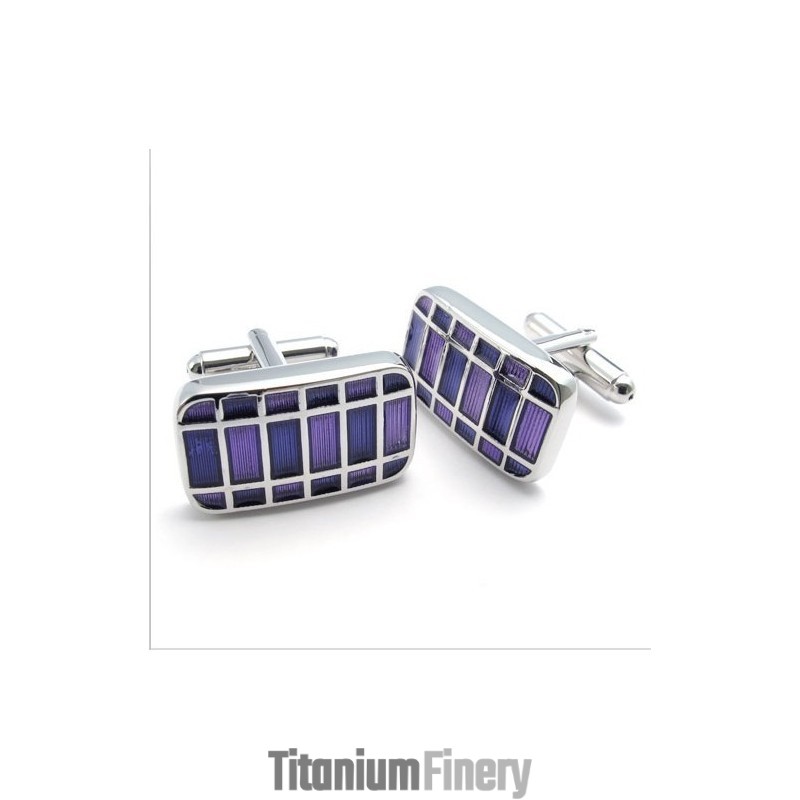 Latest Technology Beautiful In Colors High Quality Titanium Cufflinks