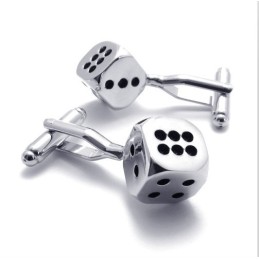 Modern Design Color Brilliancy Reliable Quality Titanium Cufflinks
