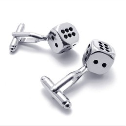 Modern Design Color Brilliancy Reliable Quality Titanium Cufflinks