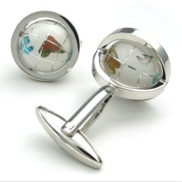 Elegant Shape Colorful Reliable Quality Titanium Cufflinks