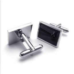 Skillful Manufacture Delicate Colors High Quality Titanium Cufflinks