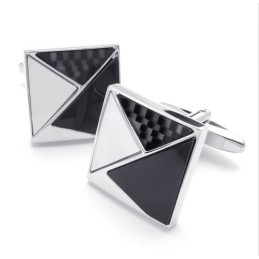Professional Design Color Brilliancy High Quality Titanium Cufflinks