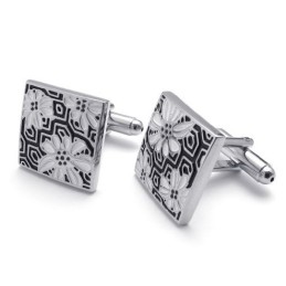Attractive Design Color Brilliancy High Quality Titanium Cufflinks