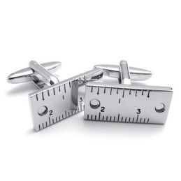 Finely Processed Color Brilliancy Superior Quality Titanium Cupronickel Cufflinks