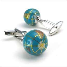 Modern Design Colorful Superior Quality Titanium Cufflinks
