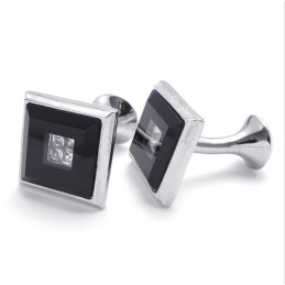 Sophisticated Technology Delicate Colors Excellent Quality Titanium Cufflinks
