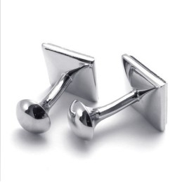 Sophisticated Technology Delicate Colors Excellent Quality Titanium Cufflinks