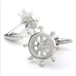Attractive Design Color Brilliancy Excellent Quality Titanium Cufflinks
