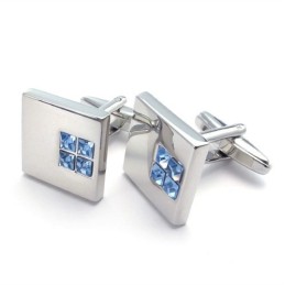 Elegant Shape Color Brilliancy High Quality Titanium Cufflinks