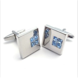 Elegant Shape Color Brilliancy High Quality Titanium Cufflinks
