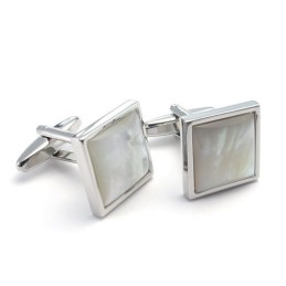 Rational Construction Color Brilliancy Excellent Quality Titanium Cupronickel Cufflinks