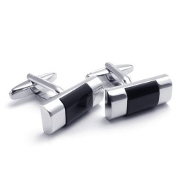 Latest Technology Colorful Brilliancy High Quality Titanium Cupronickel Cufflinks